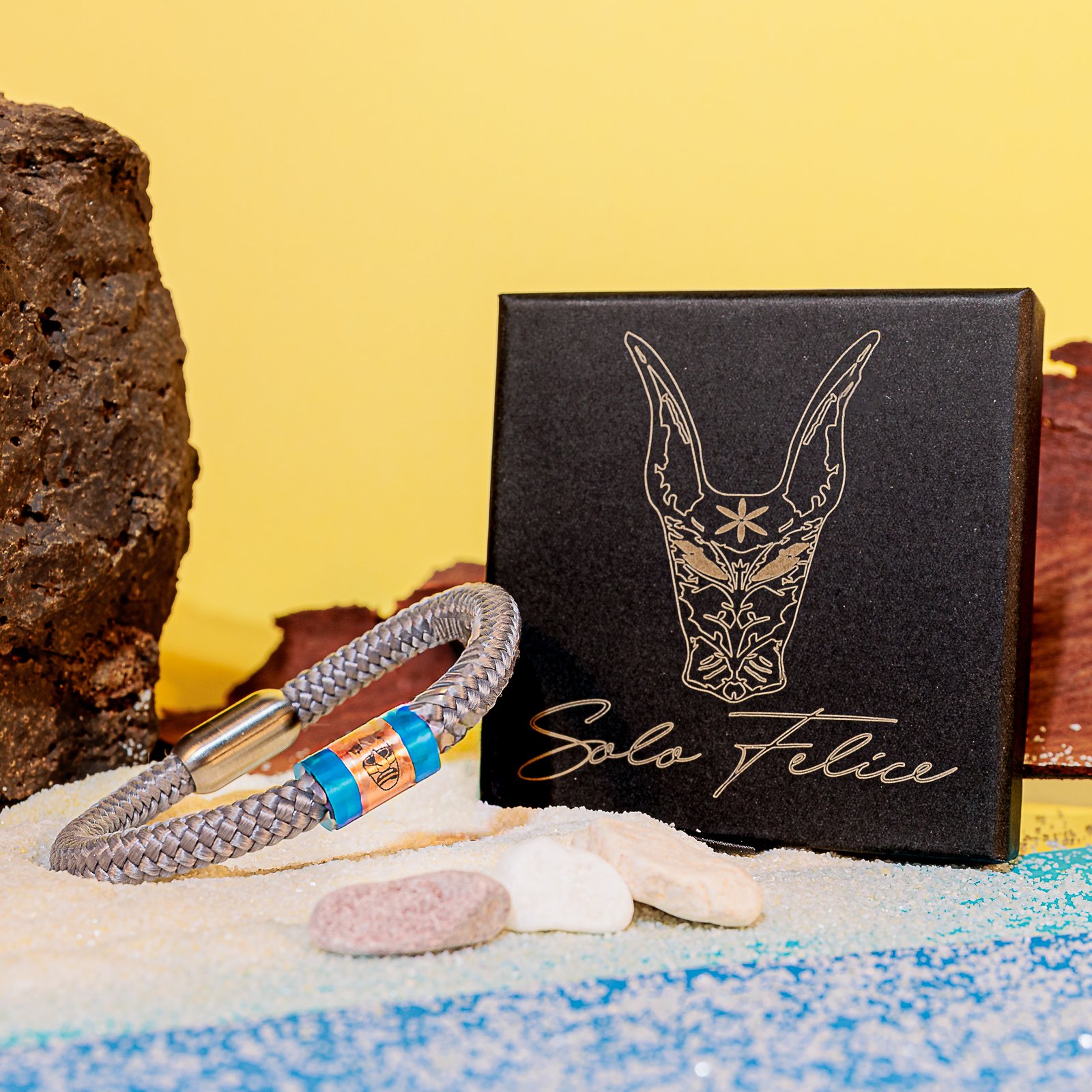 Bracciali #02 Azzurro/Giallo